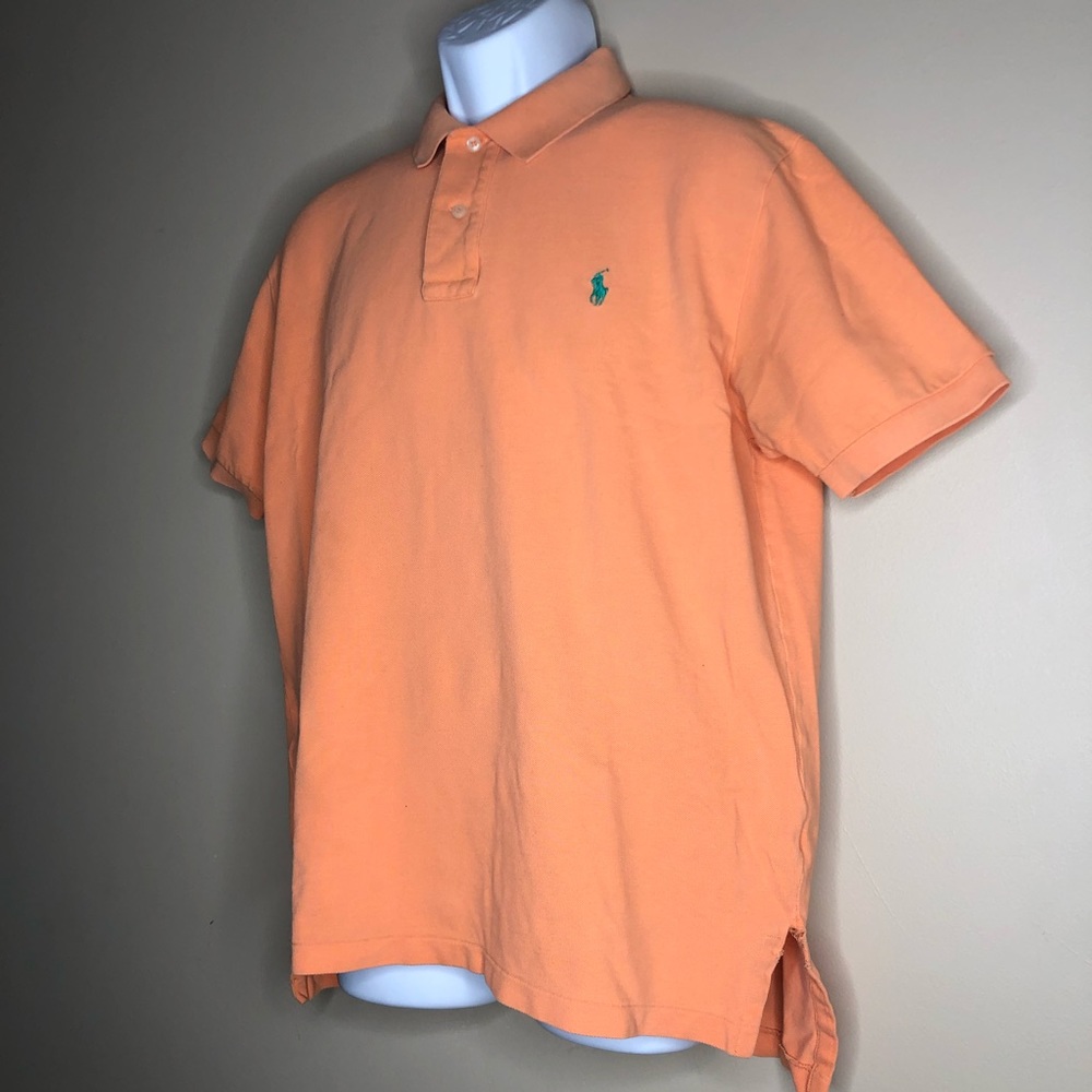 Polo Ralph Lauren Orange Polo Shirt - Picture 7 of 9